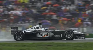 Images Dated 30th July 2000: Formula One German Grand Prix Mika Hakkinen on his way to 2nd place Hockenheim