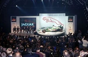 Images Dated 15th February 2001: Formula One Launch: Jaguar Cosworth R1 Launch, London, 25 January 2000