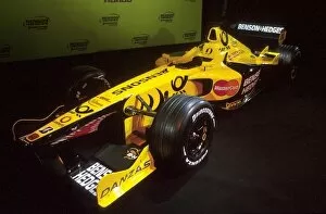 Images Dated 30th January 2001: Formula One Launch: Jordan EJ11 Launch, Silverstone, 16 January 2001