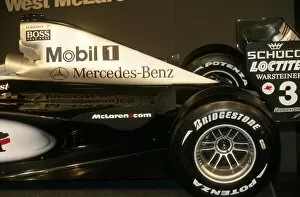 Images Dated 8th February 2001: Formula One Launch: Mclaren MP4-16 Launch, Valencia, Spain, 7 February 2001