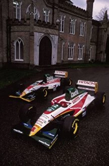 Images Dated 15th January 2010: Formula One Launches: Lotus 107C Mugen-Honda Launch, Ketteringham Hall, Norfolk, England