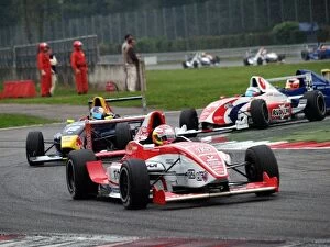 Images Dated 23rd October 2005: Formula Renault 2.0 Eurocup: Race 1 start. Leader Kamui Kobayashi Prema Powerteam won the race