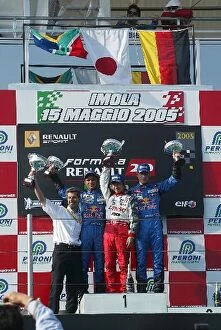 Images Dated 2nd June 2005: Formula Renault 2.0 Italia: Podium and results