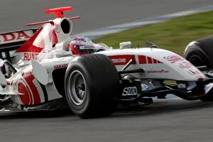 Images Dated 15th December 2005: Formula One Testing: Adam Carroll Honda Racing F1 Team