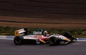 Spain Collection: Formula One Testing: Alessandro Zanardi Lotus 107C Mugen-Honda