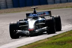 Images Dated 28th September 2004: Formula One Testing: Alex Wurz West McLaren Mercedes MP4 / 19b