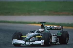 Images Dated 21st May 2001: Formula One Testing: Andre Lotterer Jaguar Cosworth R2