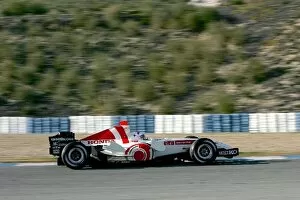 Images Dated 11th January 2006: Formula One Testing: Anthony Davidson BAR Honda 007