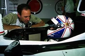 Images Dated 7th September 2001: Formula One Testing: Anthony Davidson BAR Honda