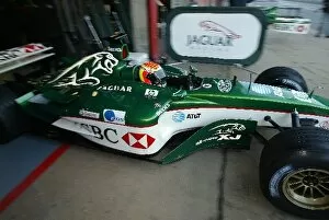 Formula One Testing: Antonio Pizzonia Jaguar R4
