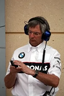 Images Dated 17th February 2009: Formula One Testing: BMW Sauber Engineer