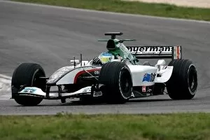 Images Dated 23rd November 2004: Formula One Testing: Chanoch Nissany makes his debut in the Minardi
