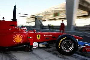 Images Dated 19th November 2010: Formula One Testing: Felipe Massa Ferrari F10