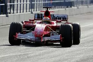 Images Dated 15th December 2005: Formula One Testing: Felipe Massa Ferrari F2005