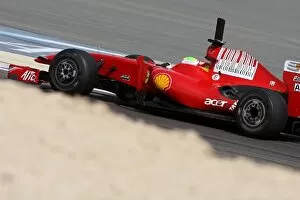 Images Dated 10th February 2009: Formula One Testing: Felipe Massa Ferrari F60