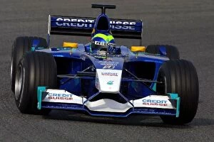 Images Dated 18th July 2002: Formula One Testing: Felipe Massa Sauber C22
