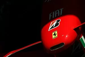 Badge Collection: Formula One Testing: Ferrari F2007 nose: Formula One Testing, Paul Ricard, France, Day Four