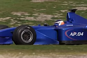 Images Dated 14th February 2001: Formula One Testing: Gaston Mazzacane continues to test the Prost AP.04