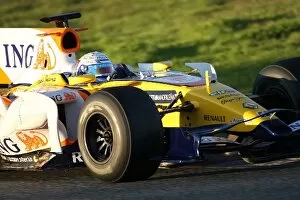 Images Dated 17th November 2008: Formula One Testing: Giedo van der Garde tests for Renault