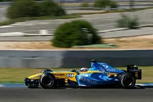 Images Dated 28th September 2004: Formula One Testing: Heikki Kovalainen Renault R24
