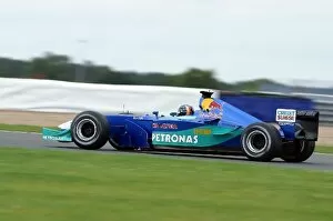 Images Dated 19th September 2002: Formula One Testing: Heinz-Harald Frentzen tests for Sauber. Silverstone, England, 19 September 2002
