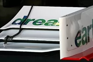 Images Dated 17th November 2008: Formula One Testing: Honda 2009 front wing detail