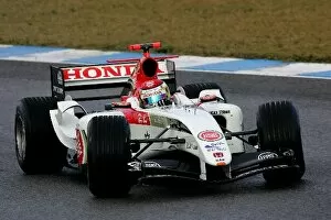 Images Dated 2nd December 2004: Formula One Testing: James Rossiter BAR 006