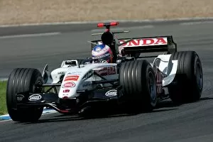 Images Dated 14th July 2005: Formula One Testing: Jenson Button BAR Honda 007