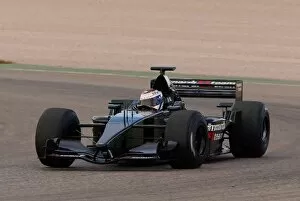 Images Dated 30th January 2003: Formula One Testing: Jos Verstappen Minardi PSO1