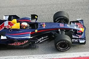Images Dated 13th November 2007: Formula One Testing: Karun Chandhok Red Bull Racing RB3