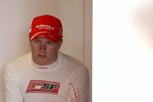 Formula One Testing: Kimi Raikkonen Ferrari