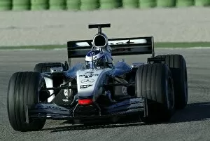 Images Dated 26th November 2002: Formula One Testing: Kimi Raikkonen McLaren