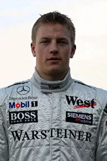 Images Dated 19th January 2002: Formula One Testing: Kimi Raikkonen McLaren Mercedes MP4 / 17