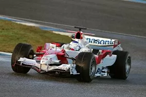 Images Dated 6th December 2006: Formula One Testing: Kohei Hirate has his first test for Toyota F1