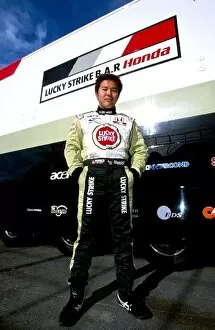 Images Dated 16th December 2002: Formula One Testing: Kousuke Matsuura made his Formula One testing debut with British American