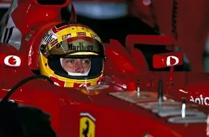 Images Dated 24th January 2003: Formula One Testing: Luca Badoer Ferrari F2002