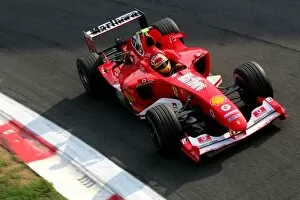 Images Dated 3rd September 2004: Formula One Testing: Luca Badoer Ferrari F2004