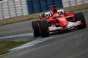 Images Dated 10th January 2006: Formula One Testing: Luca Badoer Ferrari F2005M