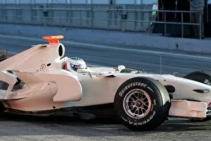 Images Dated 14th November 2007: Formula One Testing: Luca Filippi Honda RA107