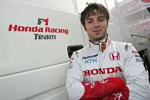Formula One Testing: Luca Fillipi Honda: Formula One Testing, Barcelona, Spain, 14 November 2007