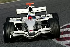 Images Dated 14th November 2007: Formula One Testing: Luca Fillipi Honda RA107