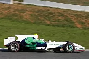 Images Dated 17th November 2008: Formula One Testing: Lucas Di Grassi testing for Honda Racing
