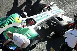 Images Dated 17th November 2008: Formula One Testing: Lucas Di Grassi tests for Honda Racing