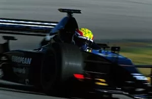 Images Dated 18th January 2002: Formula One Testing: Mark Webber KL Minardi PS01
