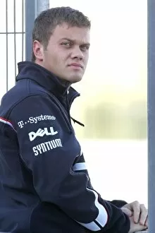 Images Dated 22nd January 2008: Formula One Testing: Marko Asmer BMW Sauber