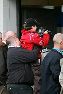 Photographer Collection: Formula One Testing: Max Sutton, son of Sutton Motorsport Images CEO Keith Sutton