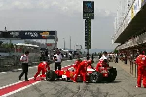 Images Dated 2nd June 2006: Formula One Testing: Michael Schumacher Ferrari F2006