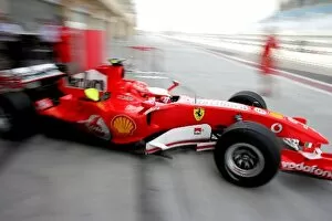 Images Dated 15th February 2006: Formula One Testing: Michael Schumacher Ferrari F248