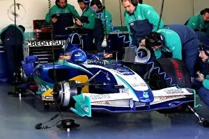 Images Dated 14th January 2005: Formula One Testing: The new Sauber Petronas C24