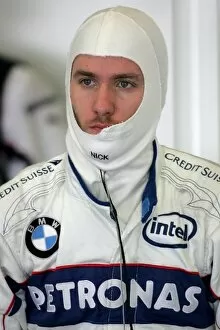 Images Dated 14th February 2008: Formula One Testing: Nick Heidfeld BMW Sauber